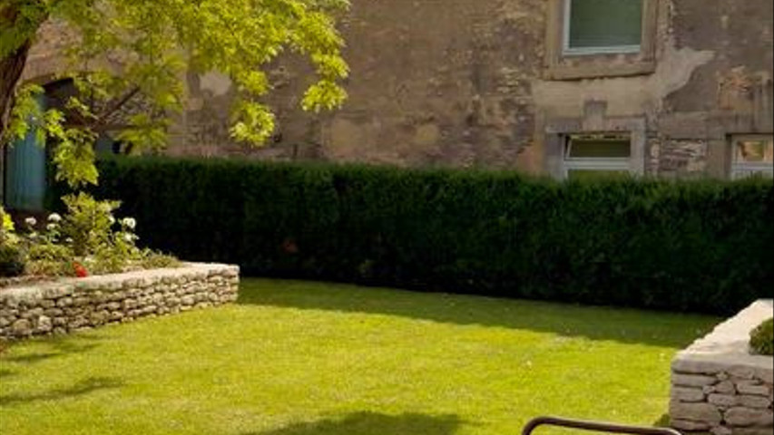 La cour d’honneur du Domaine
