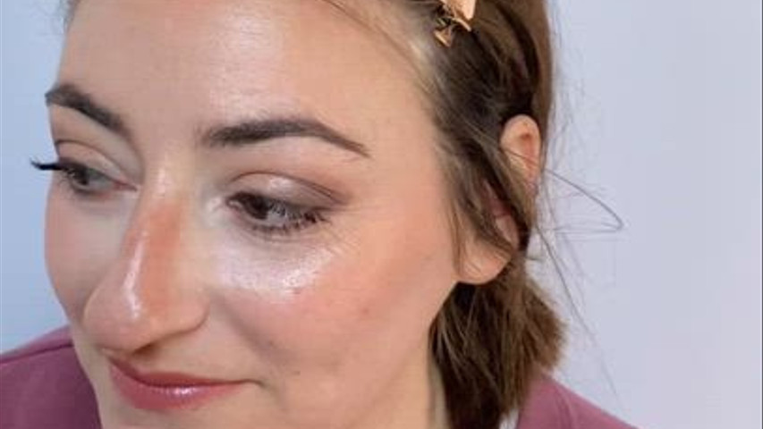 Essai maquillage et coiffure