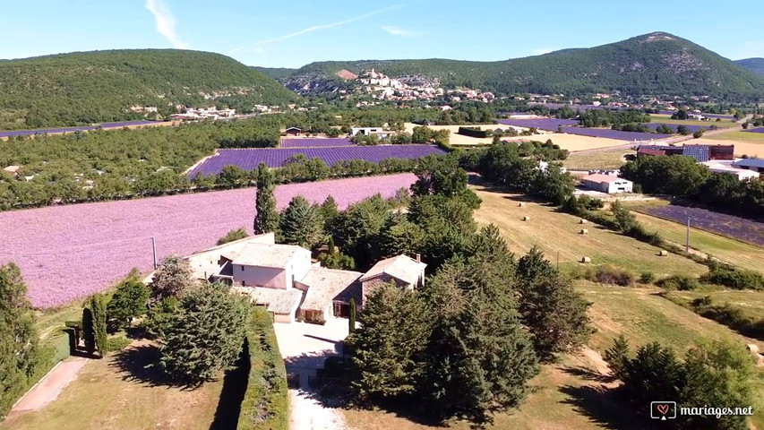 Domaine de Puyharas vu du ciel 