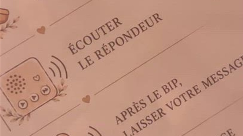 Livre d'or audio 