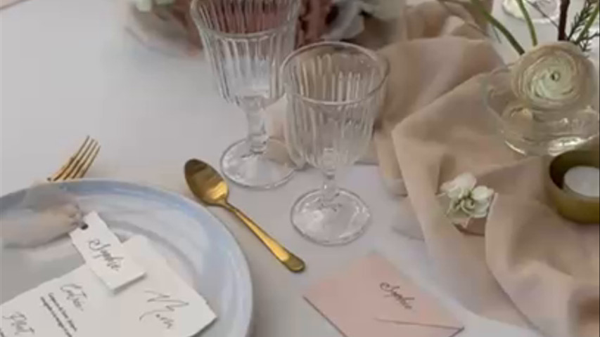 Table florale