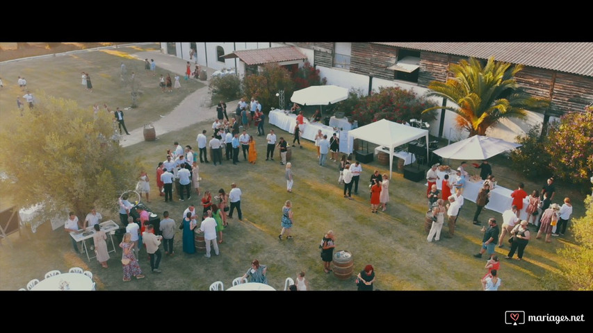 Un mariage en plein air...