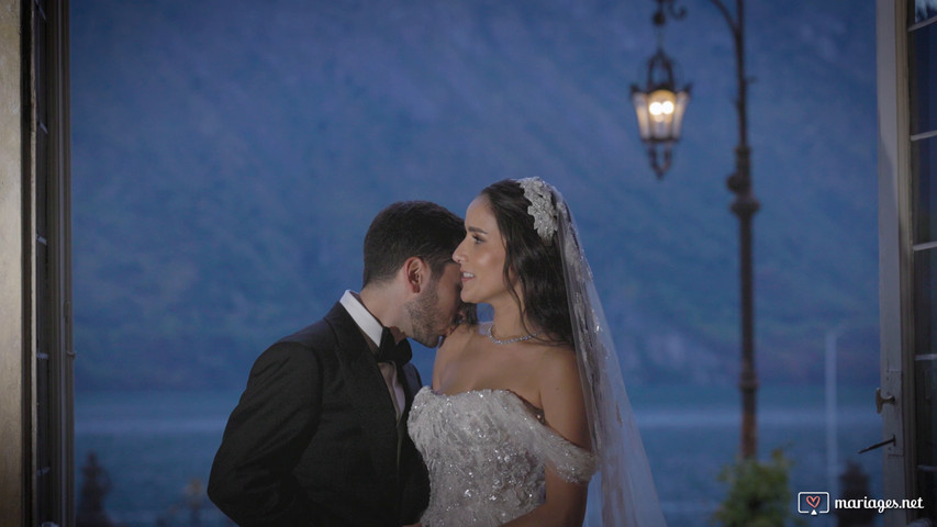 Pretigious wedding in lake como