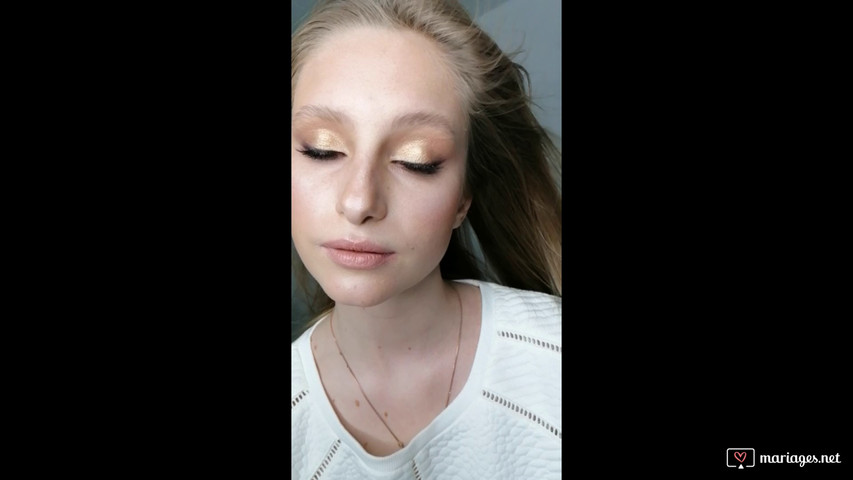 Beau maquillage nude