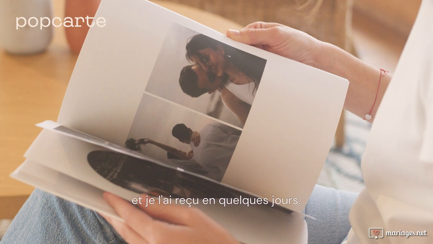 Album photo de mariage Popcarte