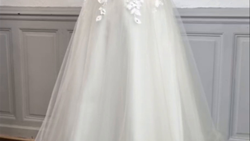 Robe de mariée champêtre 