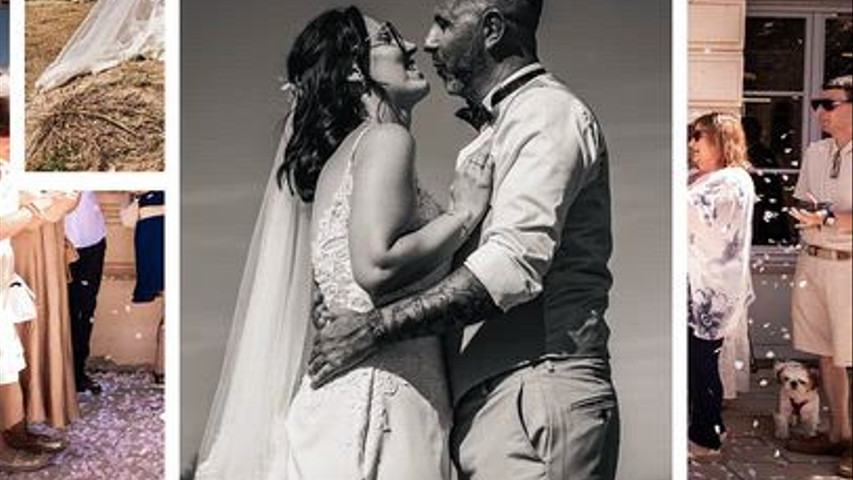 Mariage au bord de Méditerranée 