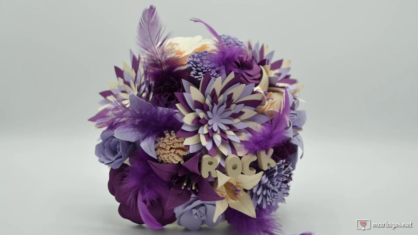 Bouquet Deep Purple 