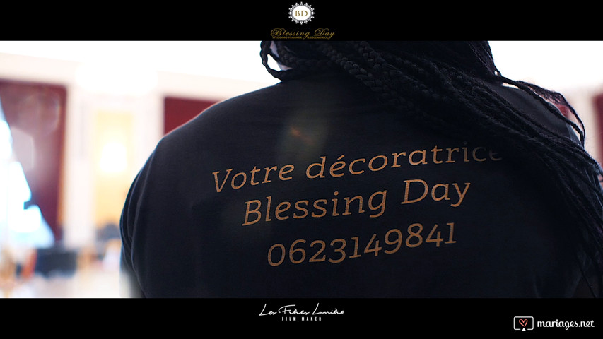 Décoration Blessing Day 