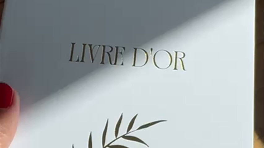 Carnet en Dorure à chaud 