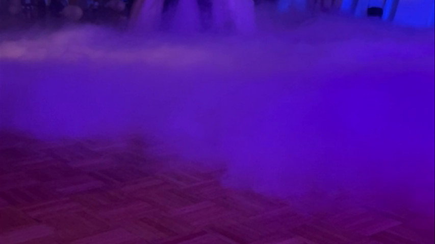 Fumée lourde mariage
