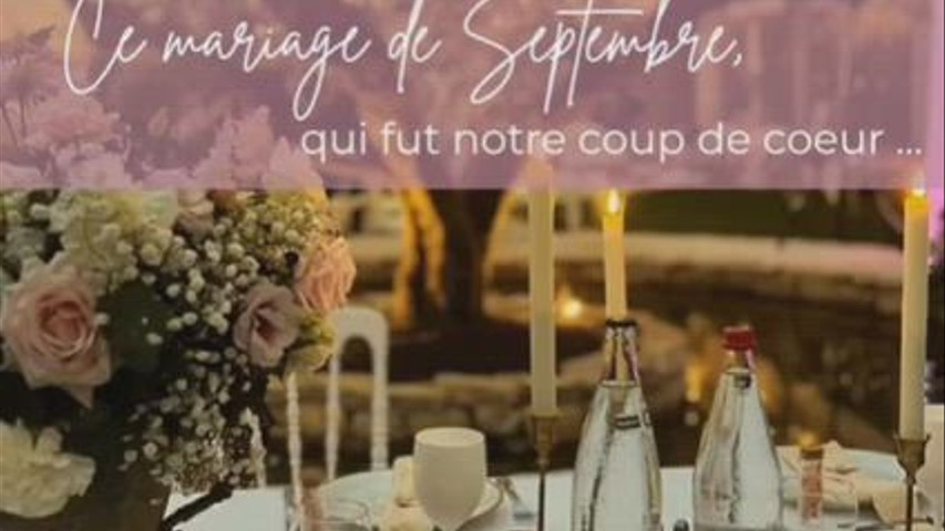 Mariage Septembre 2026
