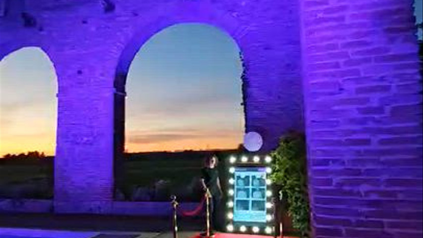 prestation au domaine de beyssac mise en lumière du lieu