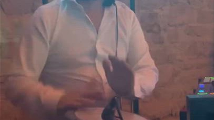 Un peu de percussion pendant le mix dj 