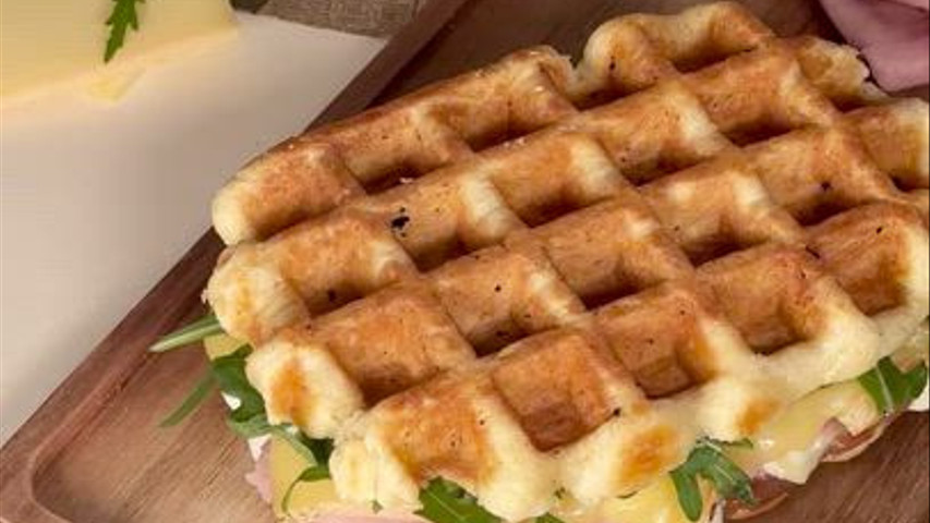 Gaufre salée 