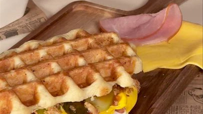 Gaufre salée 