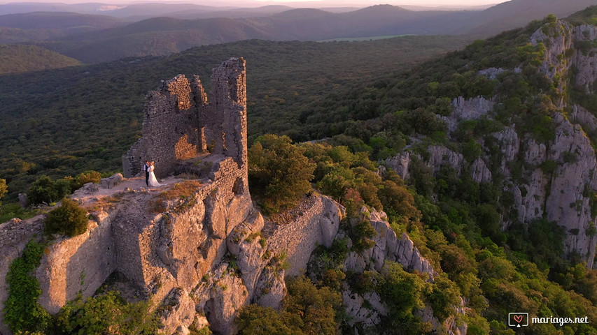 Shooting Mariage - Château de Montferrand