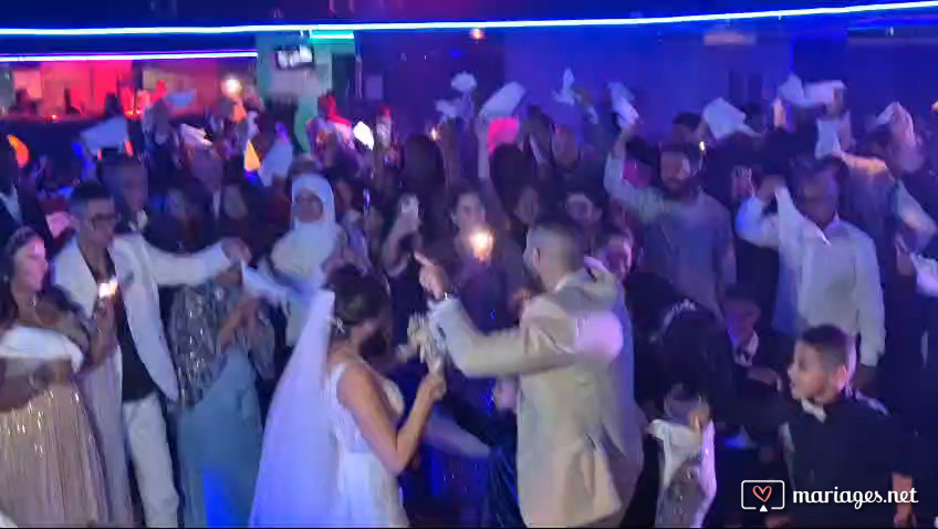 Wedding oriental et occidental 