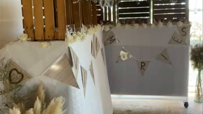 Mariage champêtre intime 