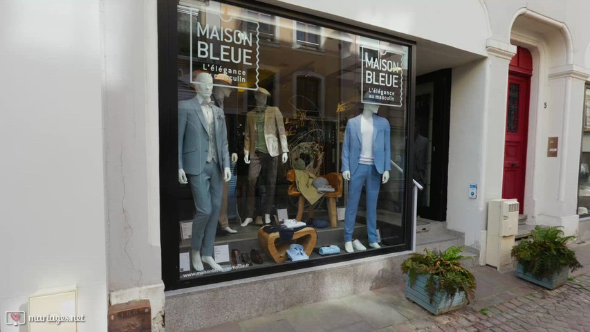 Maison Bleue pour votre costume de marié