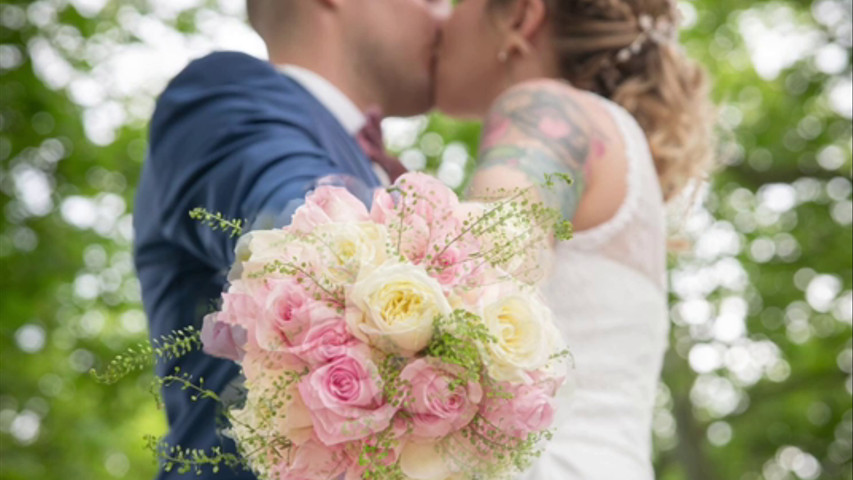 Le bouquet de la mariée 