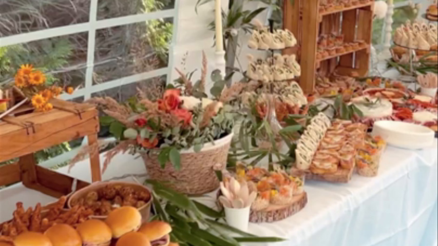 Buffet avant après
