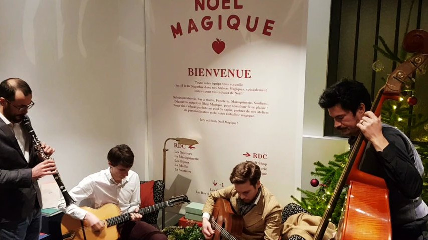 Groupe de jazz manouche pour mariages et événements à Paris - Swing Cocktail