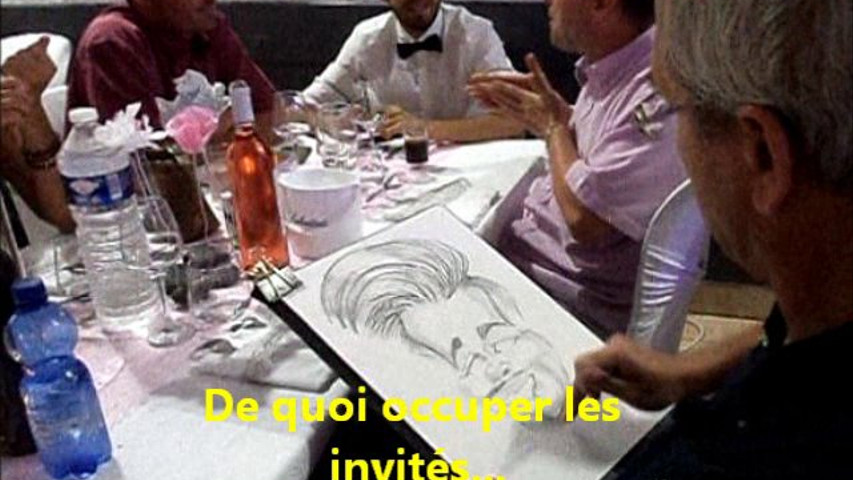 David caricaturiste mariage 2015