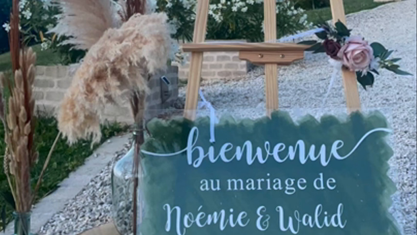 Mariage Noémie et Walid 8 juillet 2023