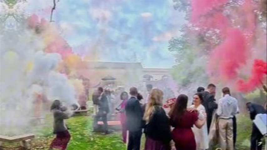 Une ceremonie laïque magique 