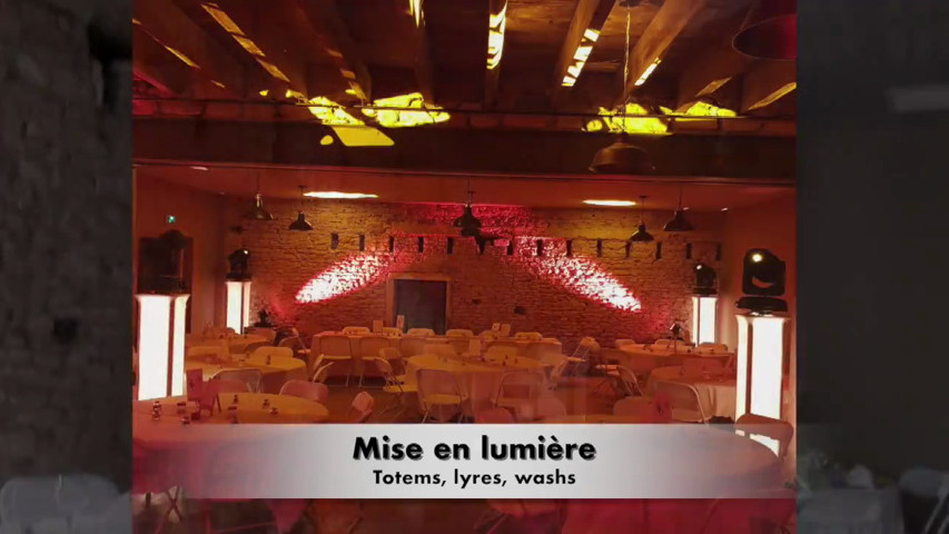 Mise en lumière de la salle et du caveau - Nathalie Wartelle