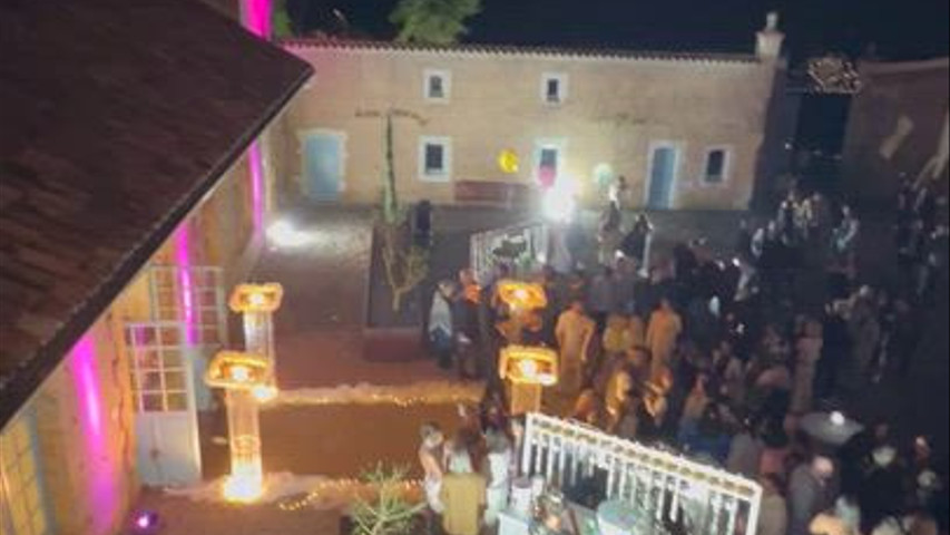 Cour d’honneur Domaine Array Dou Sou