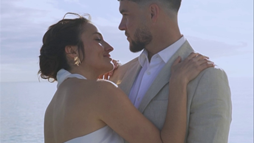Mariage sur un bateau 