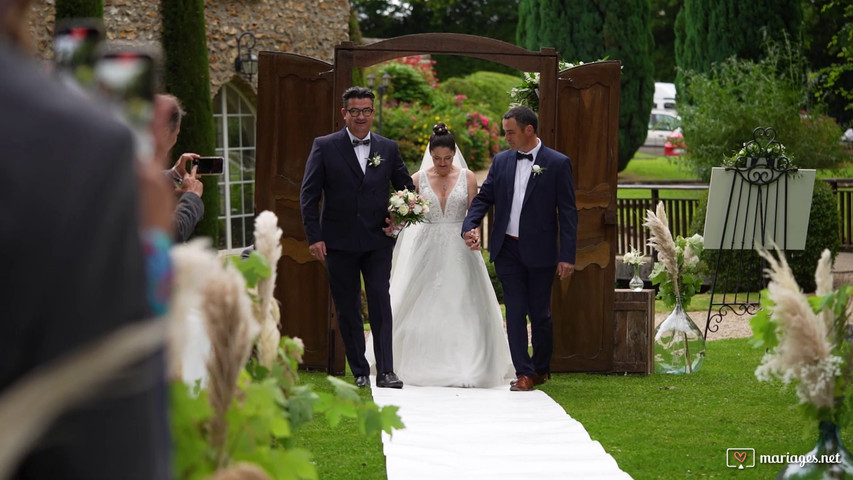 Un mariage au Prieuré de Saint-Cyr