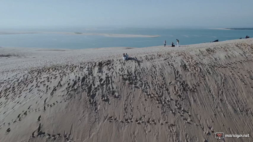 Mariés sur la Dune du Pyla 