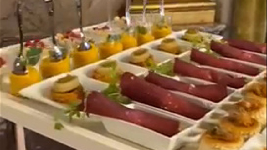 Buffet cocktail