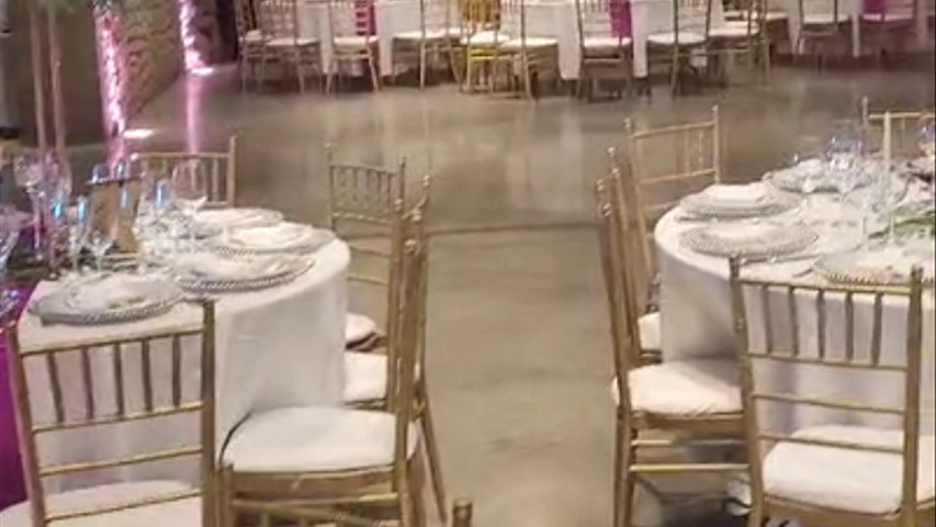 Les tables décorées