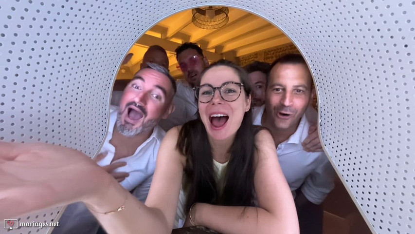 Livre d’or vidéo de Julie & Rodolphe - Domaine de Courrèges