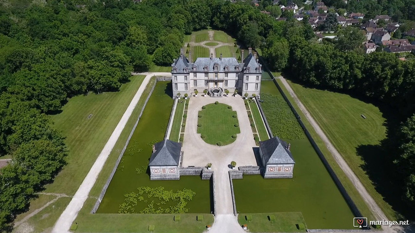 chateau mariage Ile de France, chateau de Bourron