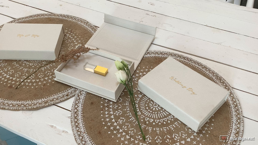 Présentation Coffret USB Mariage