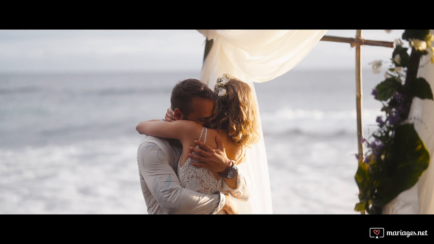 Aline Antoine reunion island elopement video