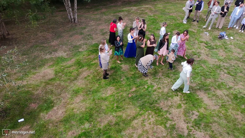 Lancer de bouquet 