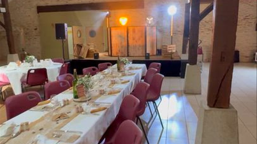 Vin d'honneur + salle