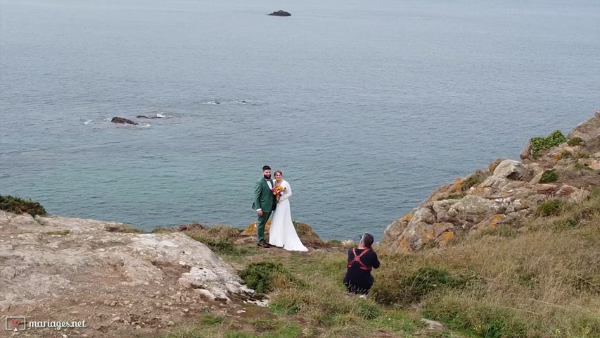 Séance photo à la pointe de la Varde