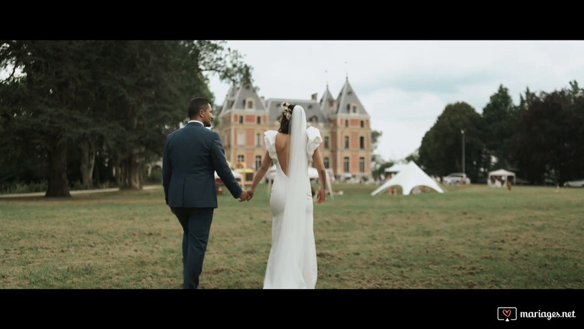 Mariage de Madeleine et Jimmy au château de la Ducherie