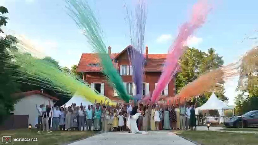 Mariage Jade & Léo Fumée de Jour ! 