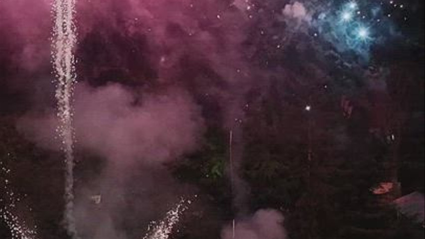 feux d'artifice YC