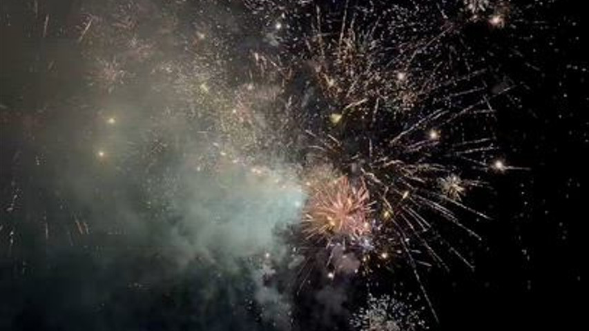 Feu d'artifice Mariage