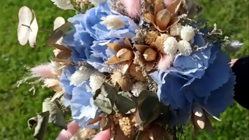 Bouquet de mariée à jeter 