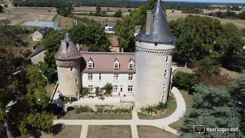 Survol château 